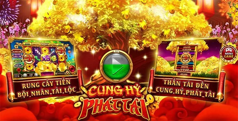 Nổ Hũ Cung Hỷ Phát Tài Game Trên Rikvip Siêu Hay 2025 Cung Hỷ Phát Tài là một trong những trò chơi Slots hấp dẫn tại cổng game Rikvip